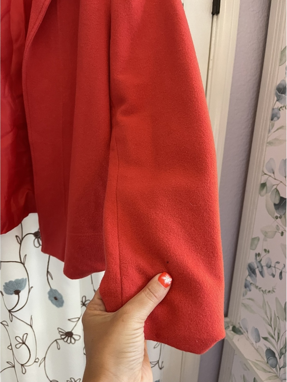 Harvé Benard | L/XL | Red Tailored Lined Blazer - Picture 7 of 12